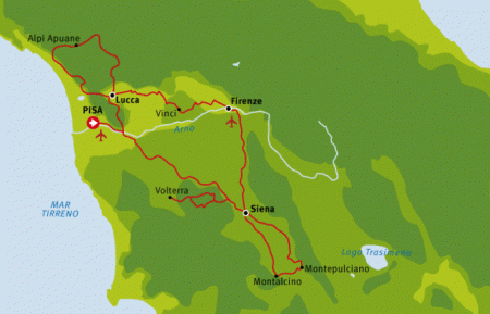 GIRO DI TOSCANA